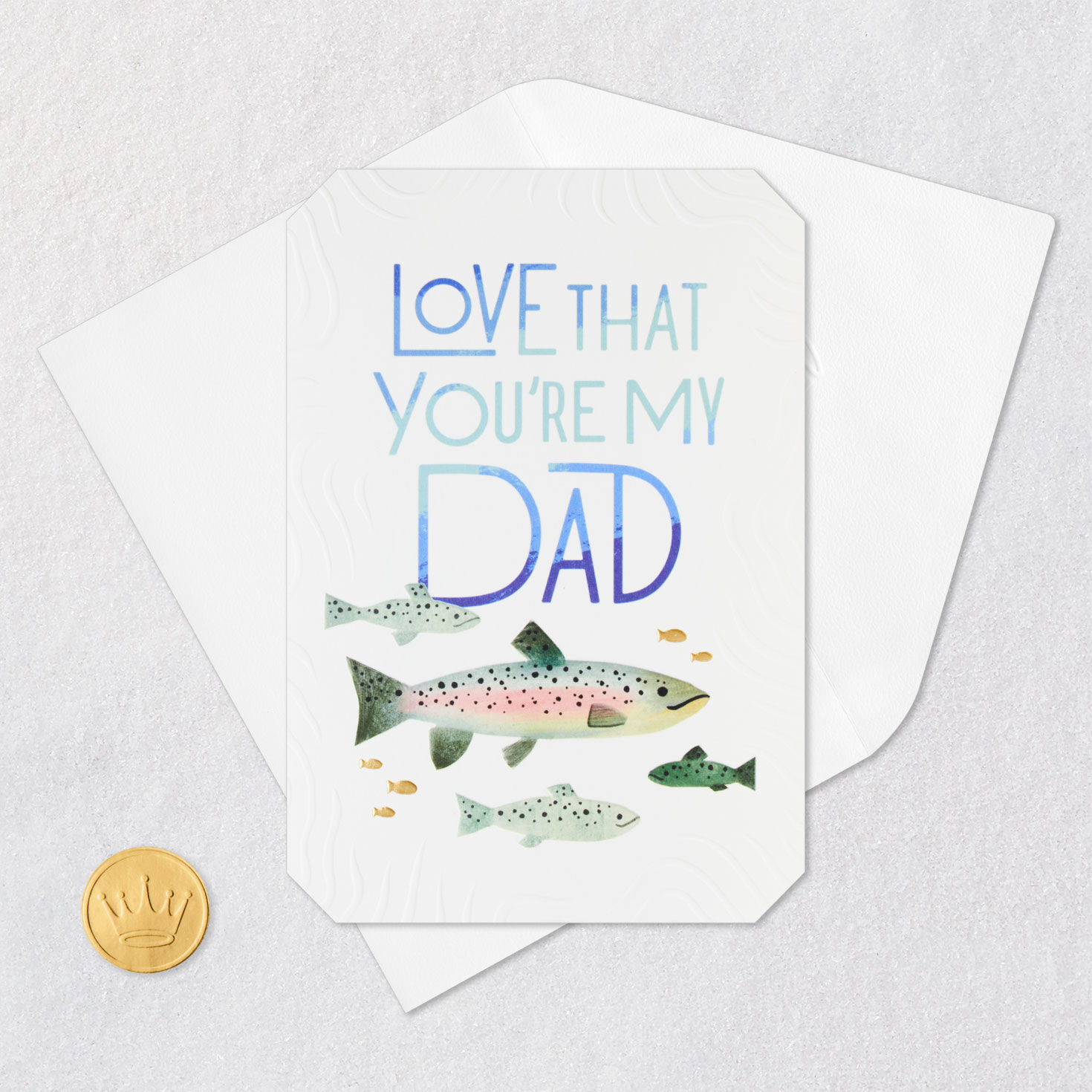 Love That You're My Dad Father's Day Card, , large image number 6