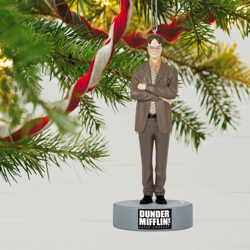 The Office Dwight Schrute Ornament With Sound, 