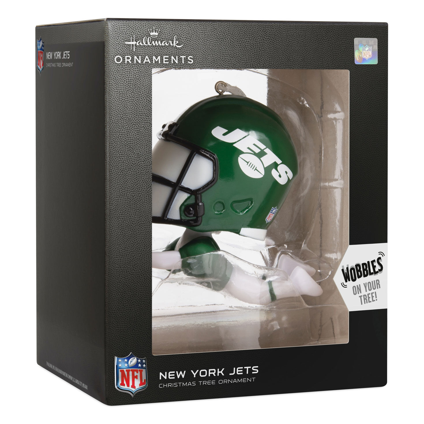 NFL New York Jets Bouncing Buddy Hallmark Ornament, , large image number 4