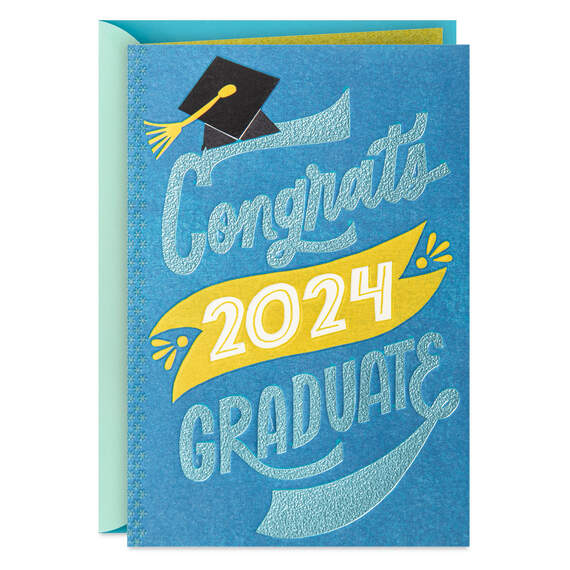 Congrats Graduate 2024 Graduation Card, , large image number 1