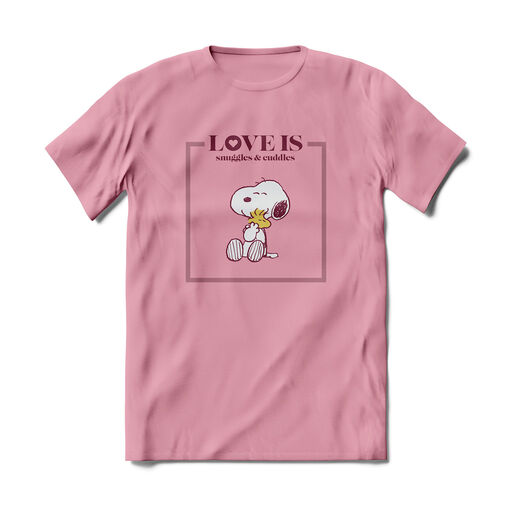 Brief Insanity Snoopy Love T-Shirt, Small, 