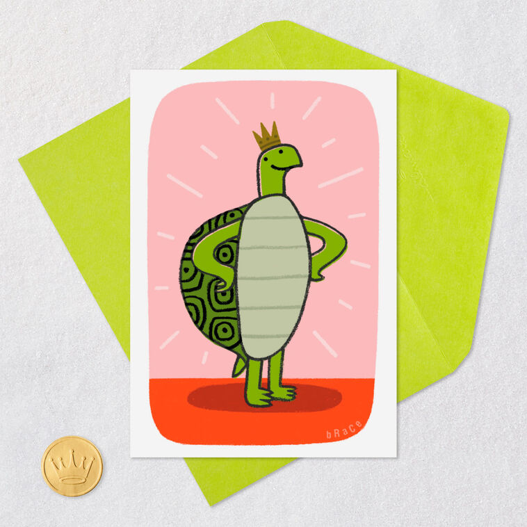 Turtley Awesome Funny Card, , large image number 5