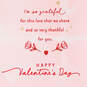 Grateful for the Love We Share Valentine's Day Card for Wife, , large image number 3