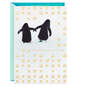 Two Penguins Holding Hands Anniversary Card for Couple, , large image number 1