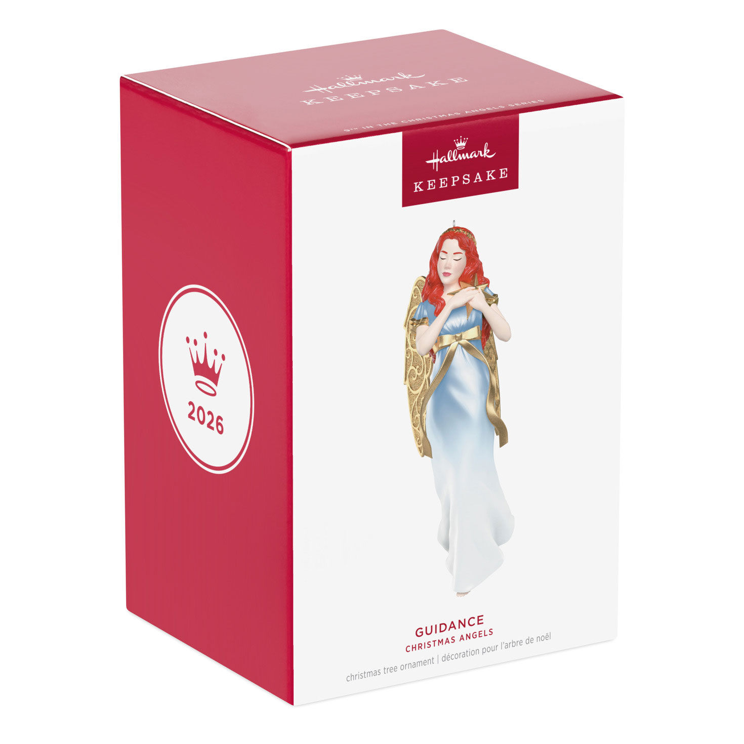 Angel Holding Star Keepsake Ornament package front image number 7