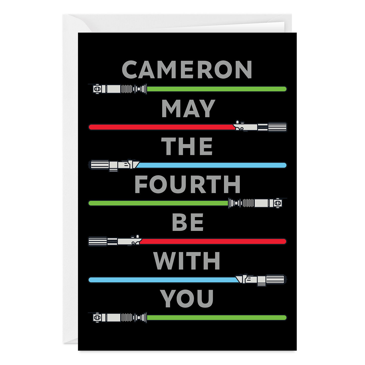 Star Wars™ May the Fourth Custom Card for only USD 4.99 | Hallmark