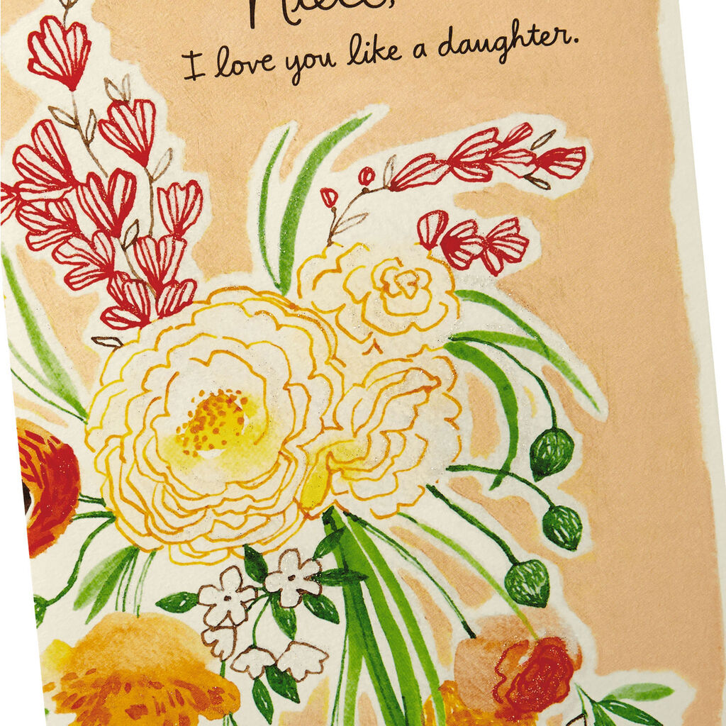 I Love You Like a Daughter Mother's Day Card for Niece Greeting Cards Hallmark