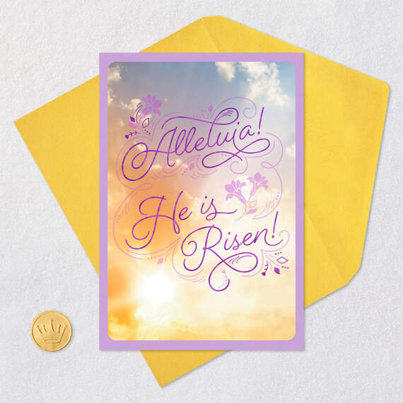 He Is Risen! Religious Easter Card, , large image number 6