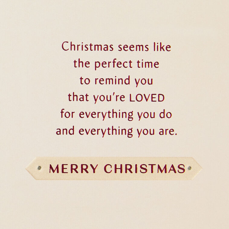 Red and Green Holiday Icons Dad Christmas Card Sentiment image number 3