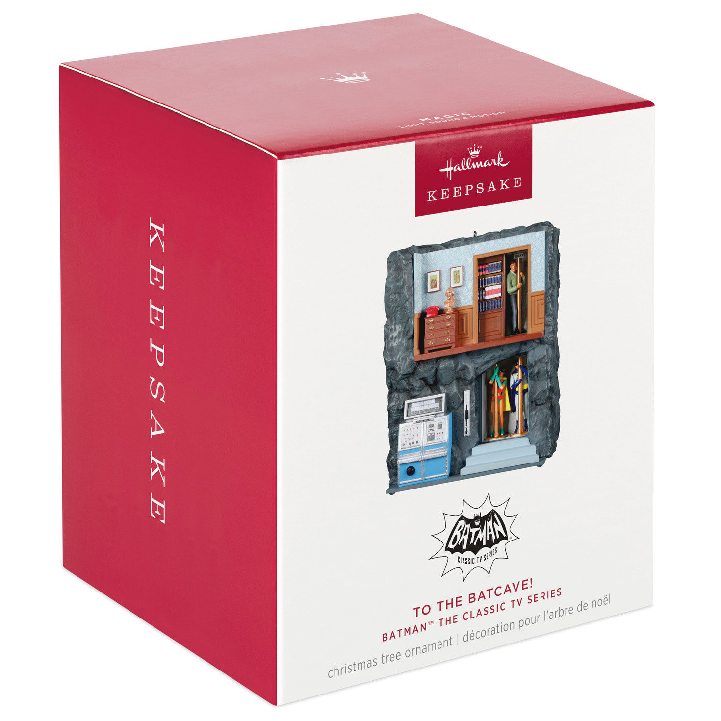 Batman&trade; The Classic TV Series To the Batcave!&trade; Ornament With Light, Sound and Motion, , large image number 5