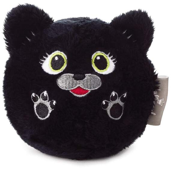 Zip-Along Black Cat Stuffed Animal