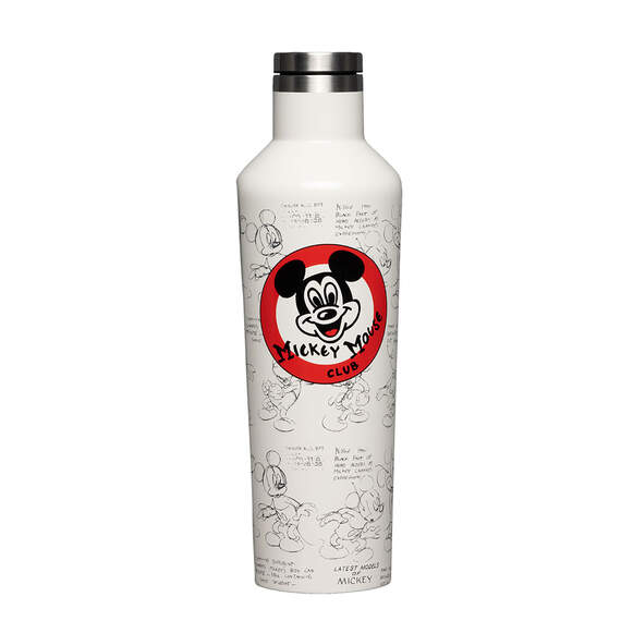 Corkcicle Disney Mickey Mouse White Stainless Steel Canteen, 16 oz., , large image number 2