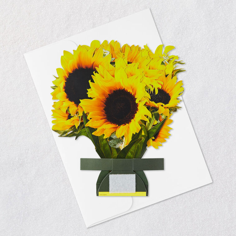 Build-a-Bouquet Sunflowers Pop-Up Paper Flowers, Sunflowers, large image number 8
