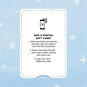 Ice-Skating Scene Gift Card Greeting Holiday Card goft card instruction image number 6