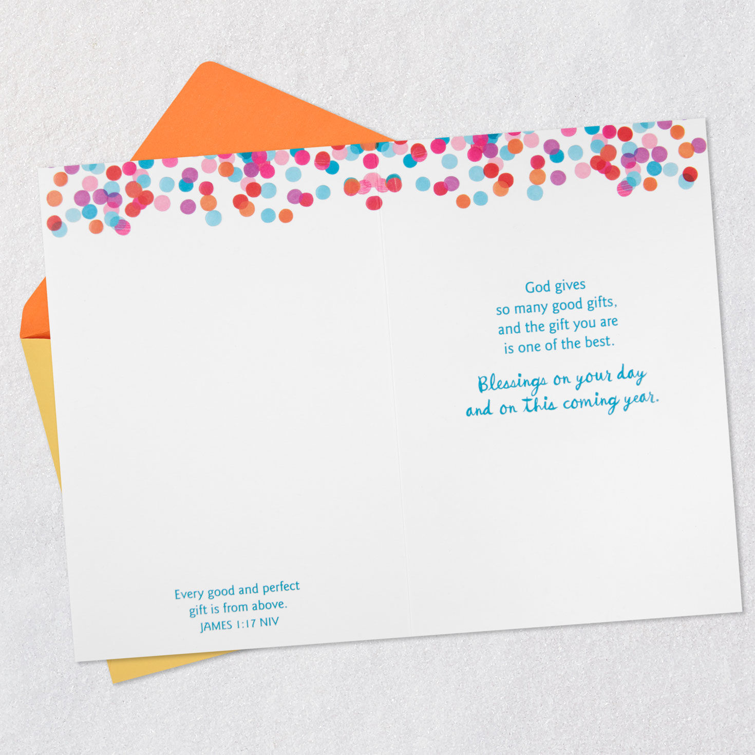 You Are a Gift Religious Birthday Card for Niece, , large image number 4