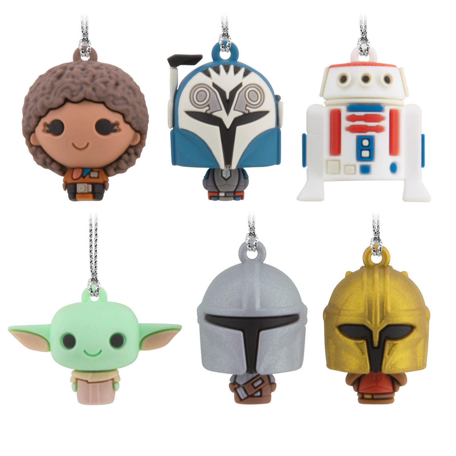 Mini Star Wars: The Mandalorian™ Shatterproof Hallmark Ornaments, Set of 6