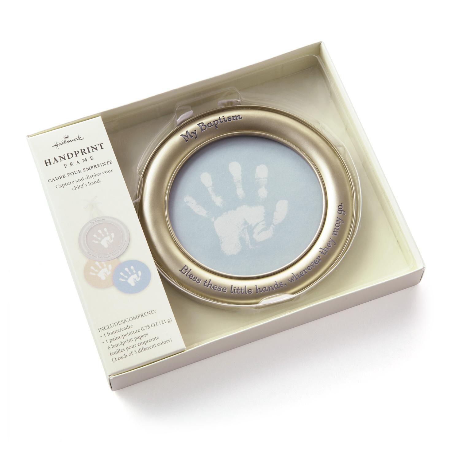 hallmark handprint ornament