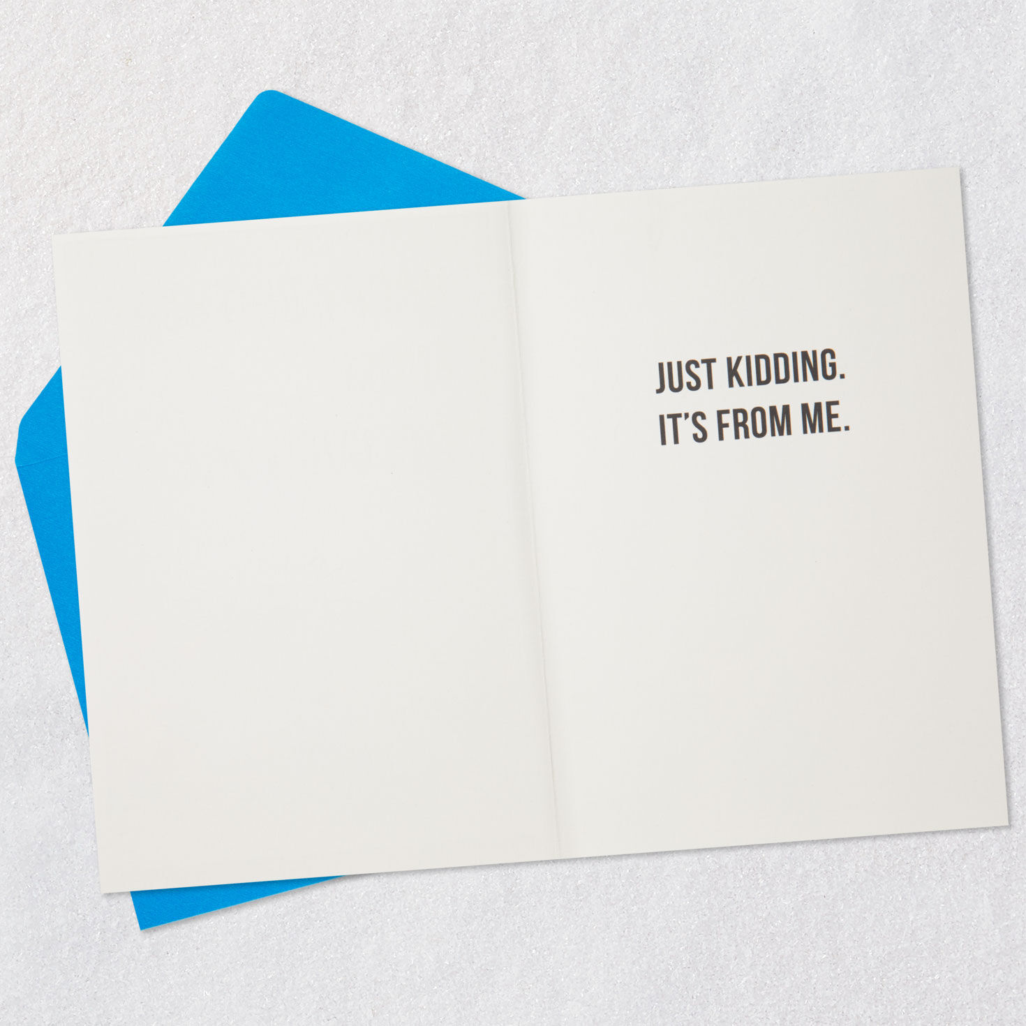 Halo and Wings Funny Birthday Card for Mom or Dad Open card with envelope image number 3