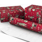 Disney Tim Burton's The Nightmare Before Christmas Characters on Red Wrapping Paper Roll, 25 sq. ft., , large image number 2