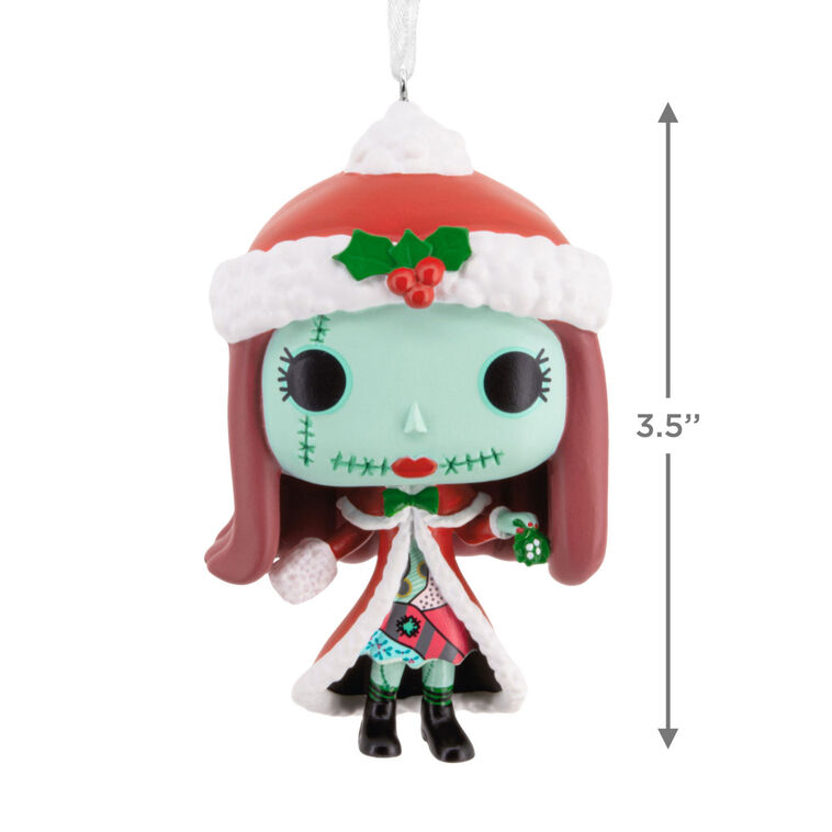 Christmas Sally Funko Ornament measurement image number 3