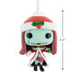 Christmas Sally Funko Ornament measurement image number 3