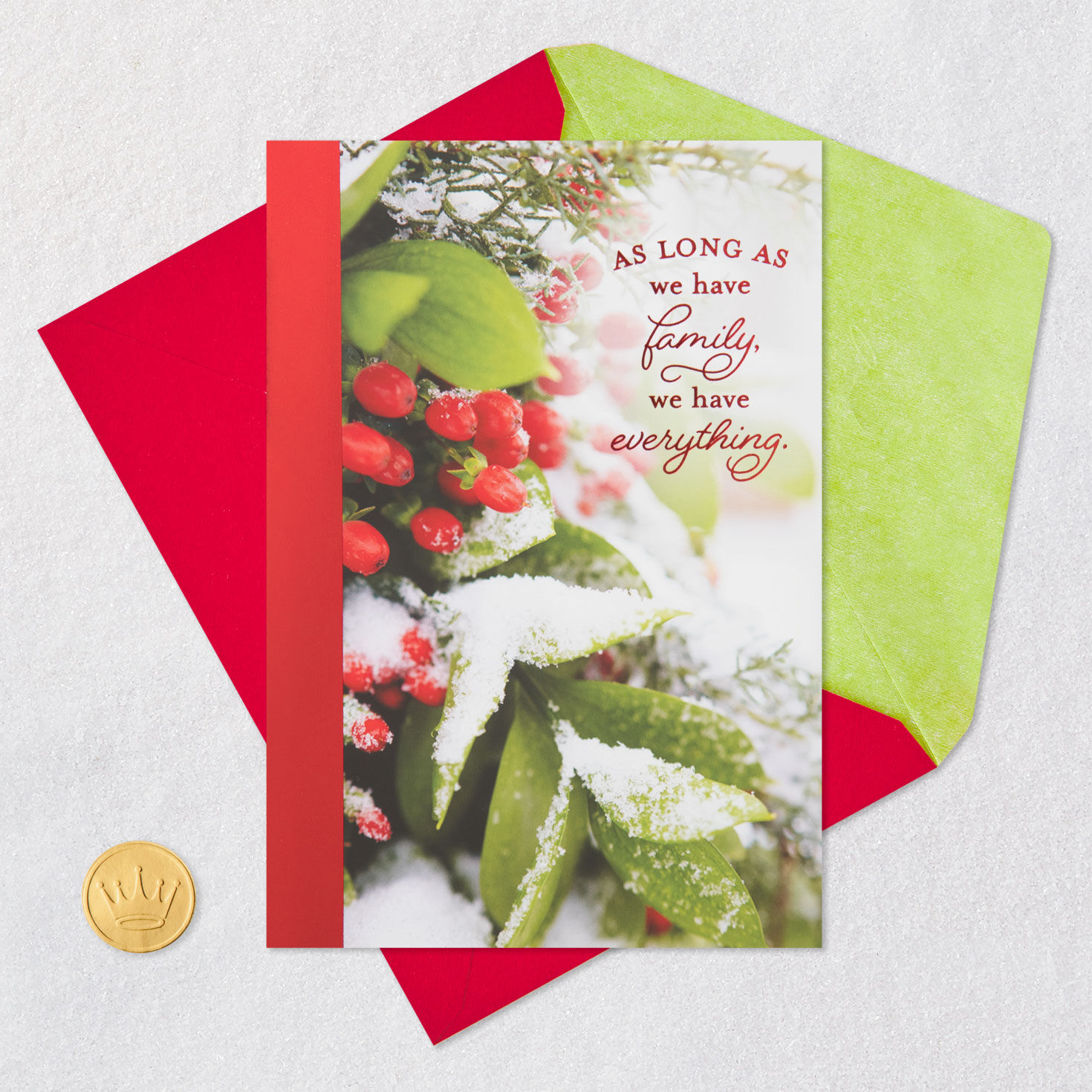 Family Is Everything Christmas Card for Both for only USD 2.99 | Hallmark