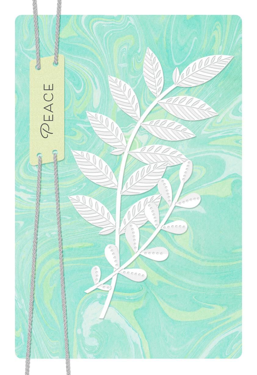 Peace and Healing, Little by Little Sympathy Card