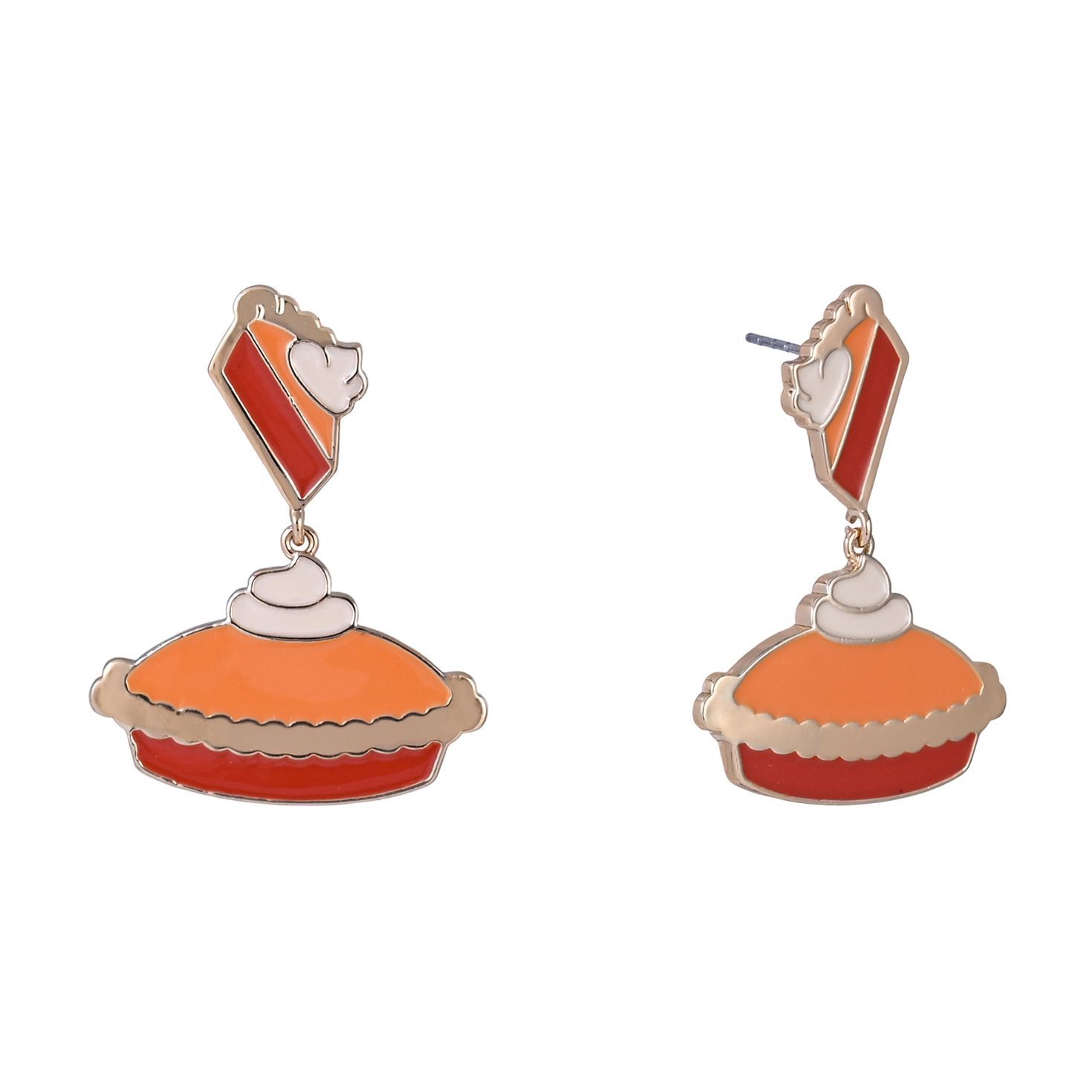 Pumpkin Pie Drop Earrings