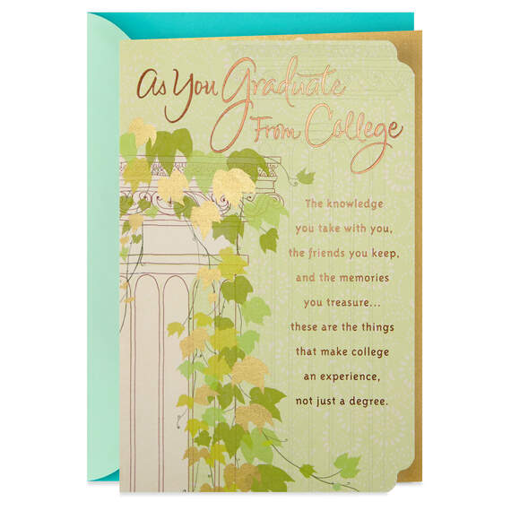 Wishes for Joy in All You Do College Graduation Card, , large image number 1