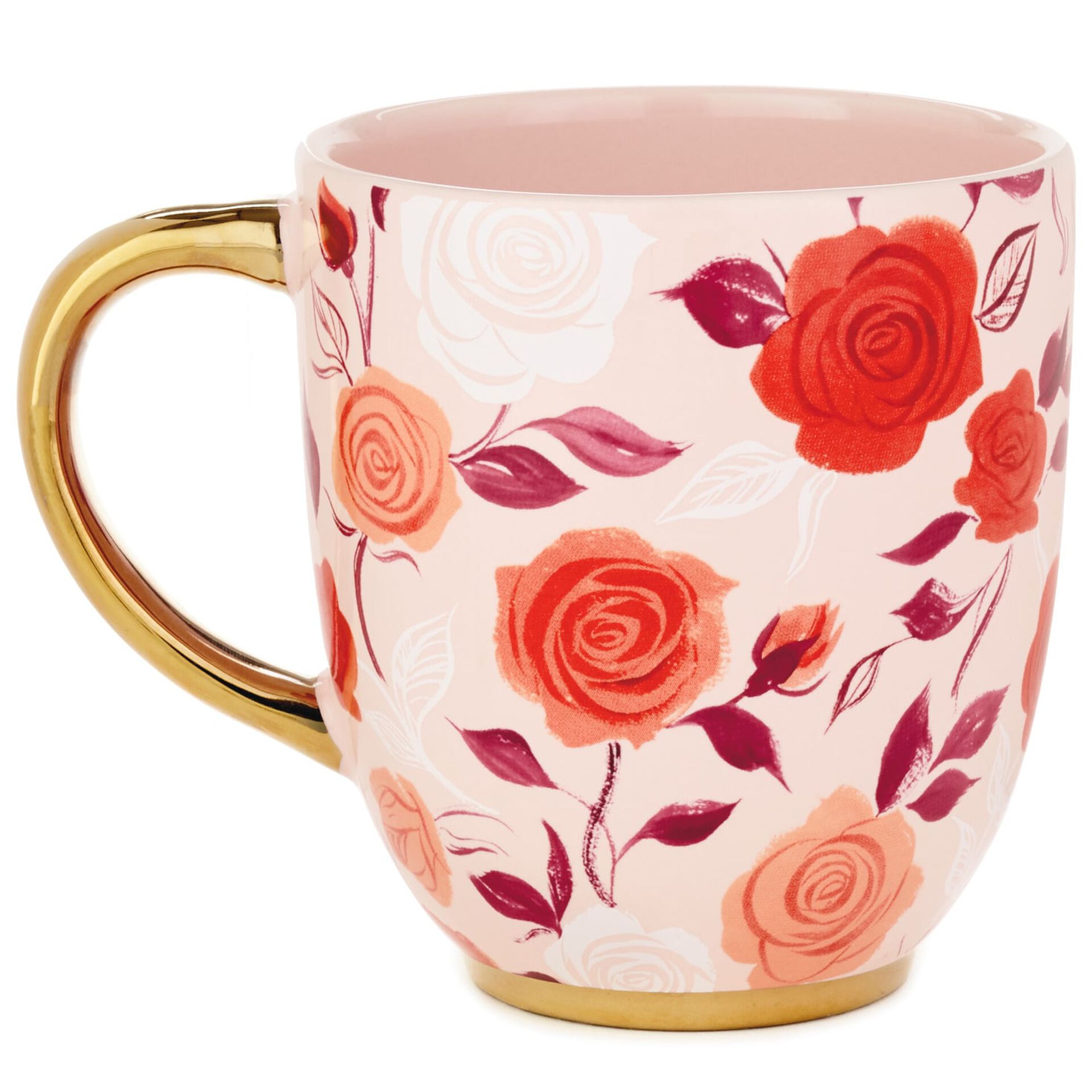 Pink Roses Mug, 14.5 oz. Mugs & Teacups Hallmark