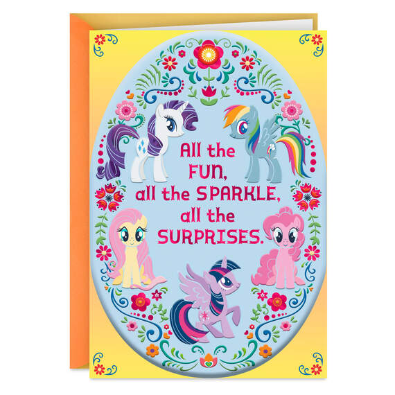 Hasbro® My Little Pony® All the Fun Easter Card for Granddaughter