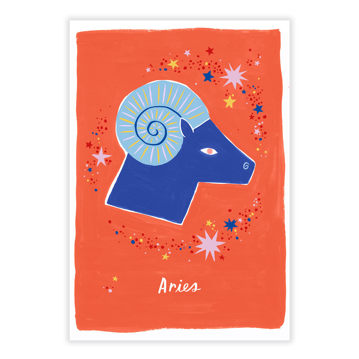 Bold and Bright Aries Zodiac eCard, , large image number 2