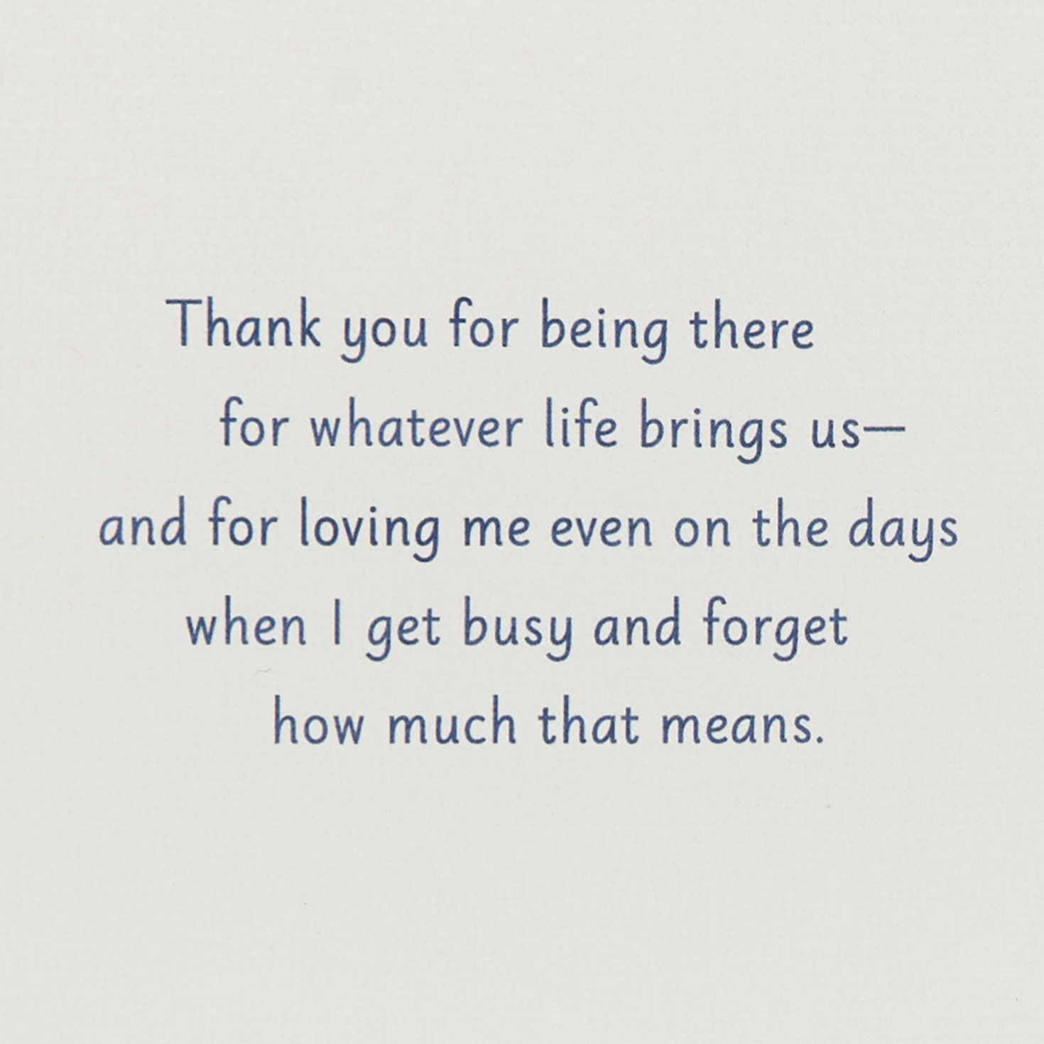 Thank You for Being There Anniversary Card for Husband for only USD 8.99 | Hallmark