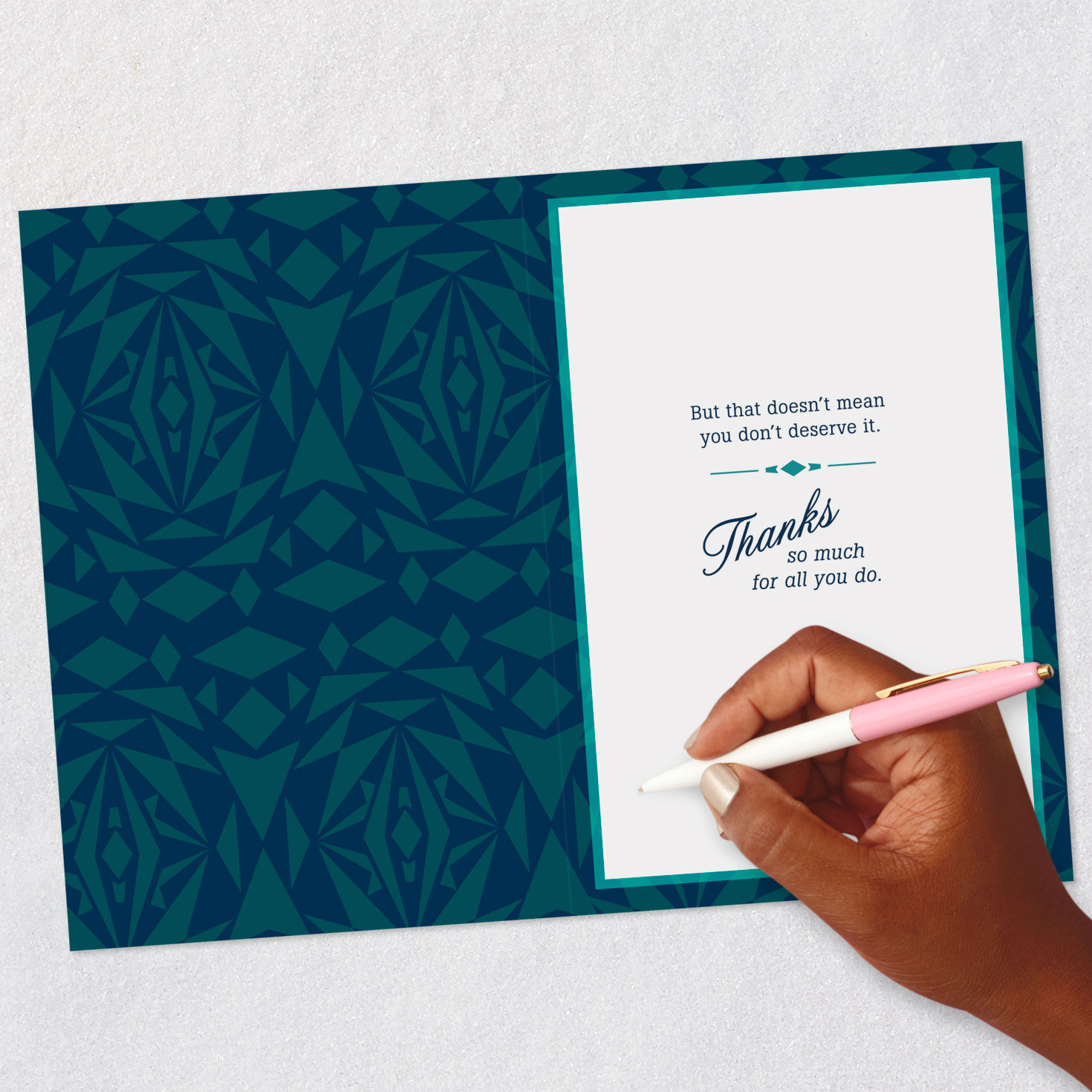 You Deserve the Glory Thank You Card - Greeting Cards | Hallmark