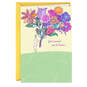 Bunny Holding Flower Bouquet Thinking of You Easter Card, , large image number 1