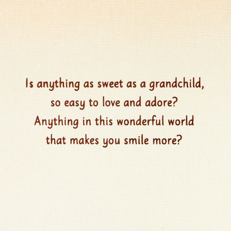 Teddy Bear, Booties and Blankets New Grandbaby Card  image number 2