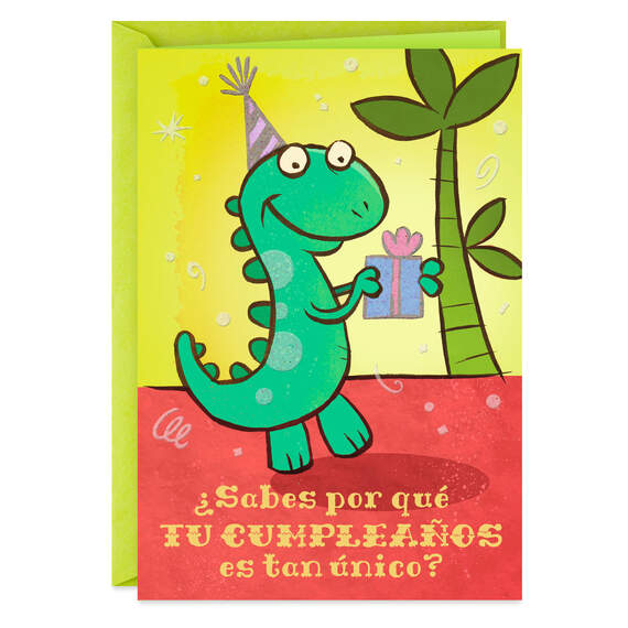 There's Nobody Like You Spanish-Language Birthday Card for Child, , large image number 1