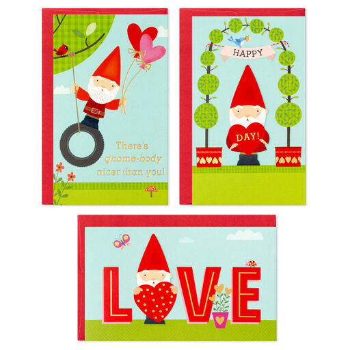 Fresh Air Gnomes Valentine's Day Cards, Pack of 18, 