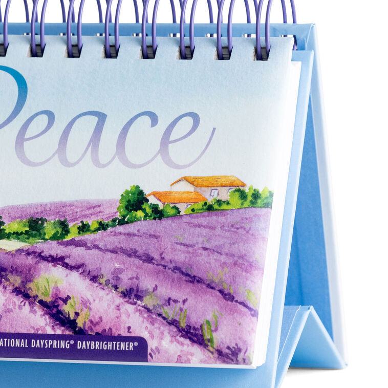 DaySpring Peace DayBrightener 365-Day Perpetual Calendar - Calendars ...