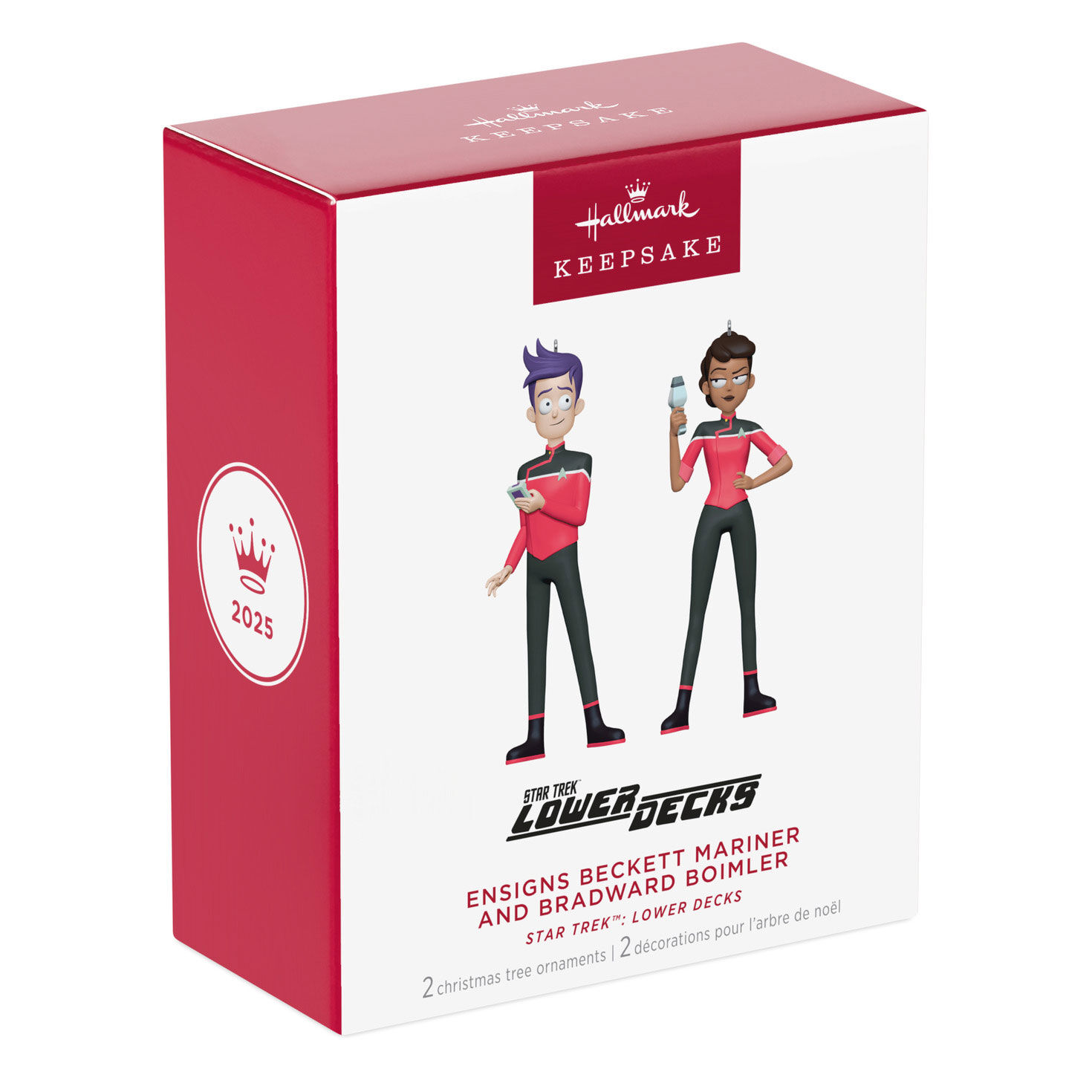Star Trek Lower Decks 2 Ensigns Keepsake Ornaments package front image number 7