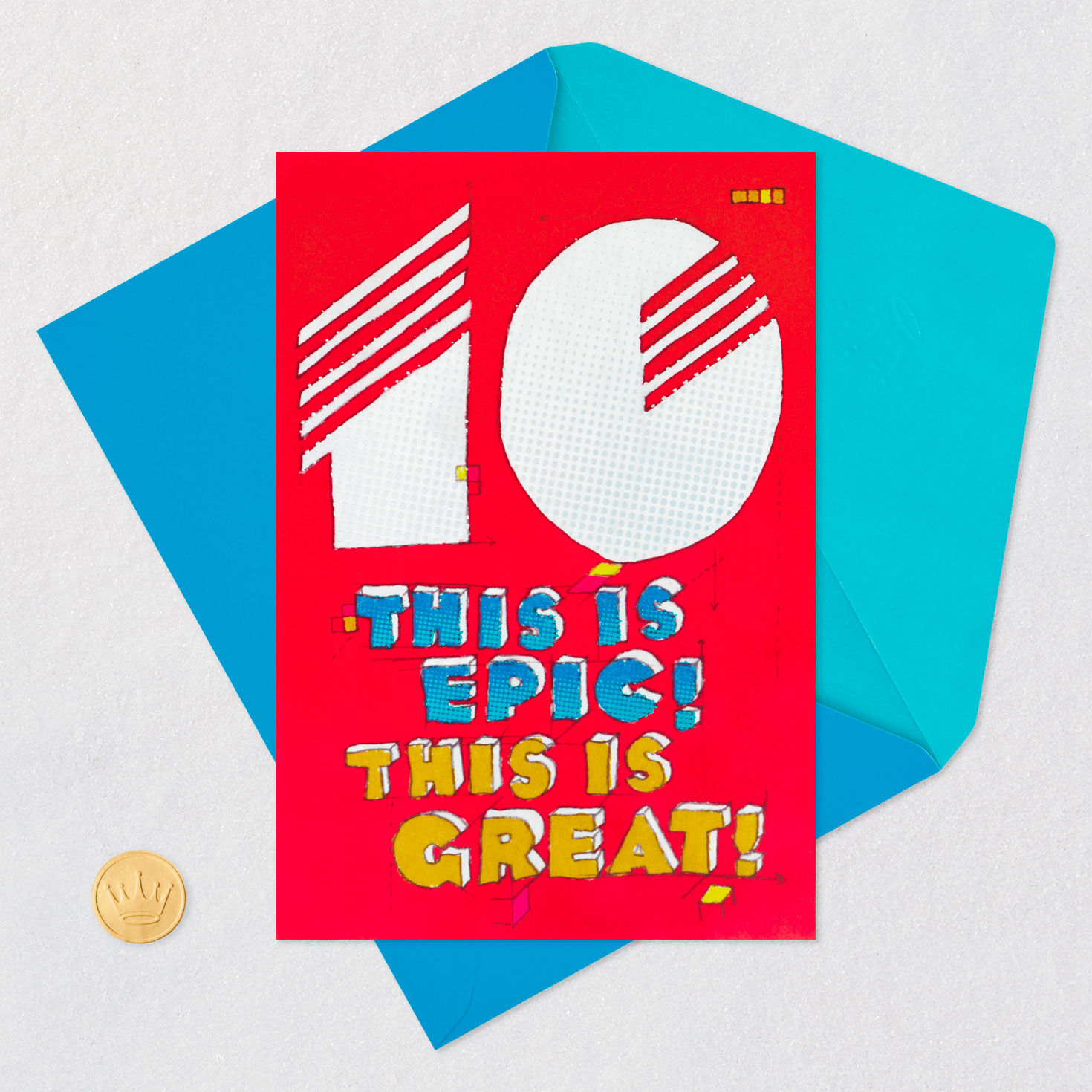 This Is Epic 10th Birthday Card for only USD 4.59 | Hallmark