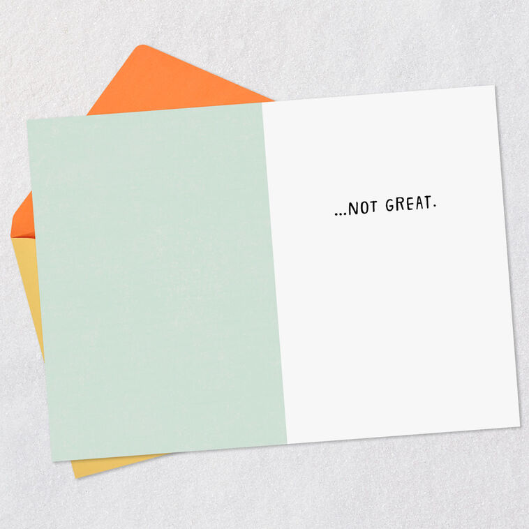 Dumpster Fire Funny Care and Concern Card Open card with envelope image number 3