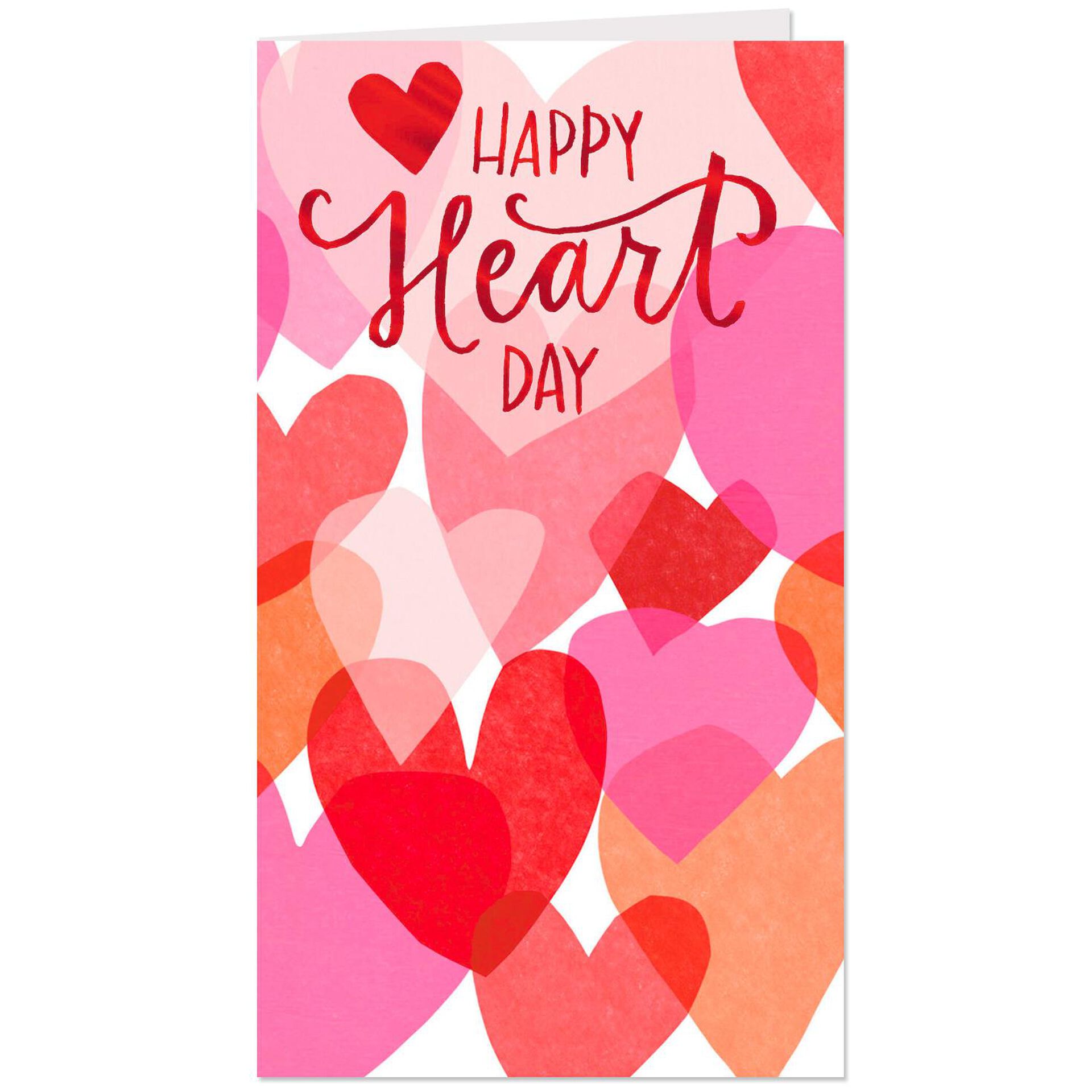 Happy Heart Day Valentine's Day Cards, Pack of 6 Boxed
