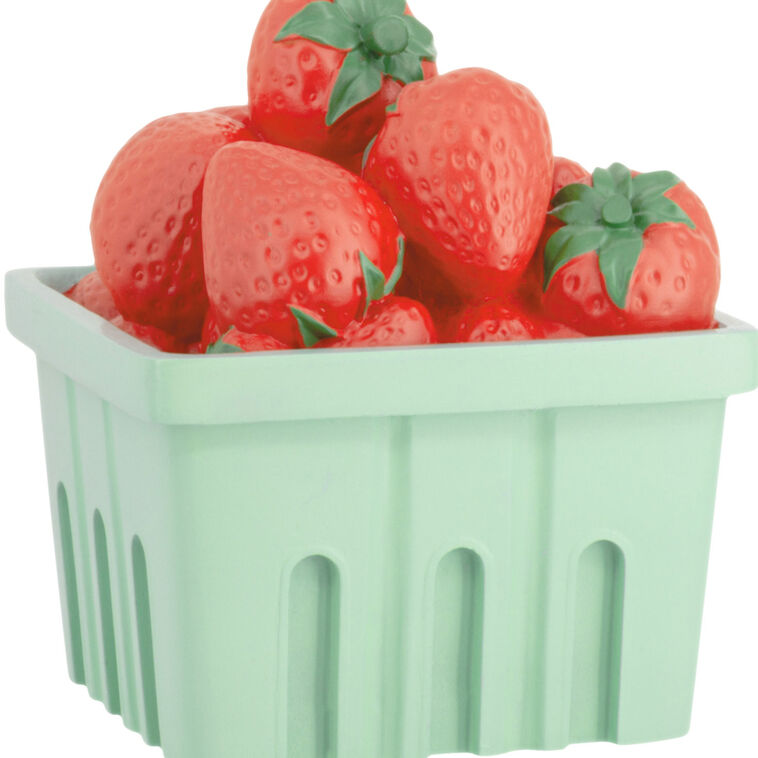 Strawberries Christmas Ornament closeup view image number 5