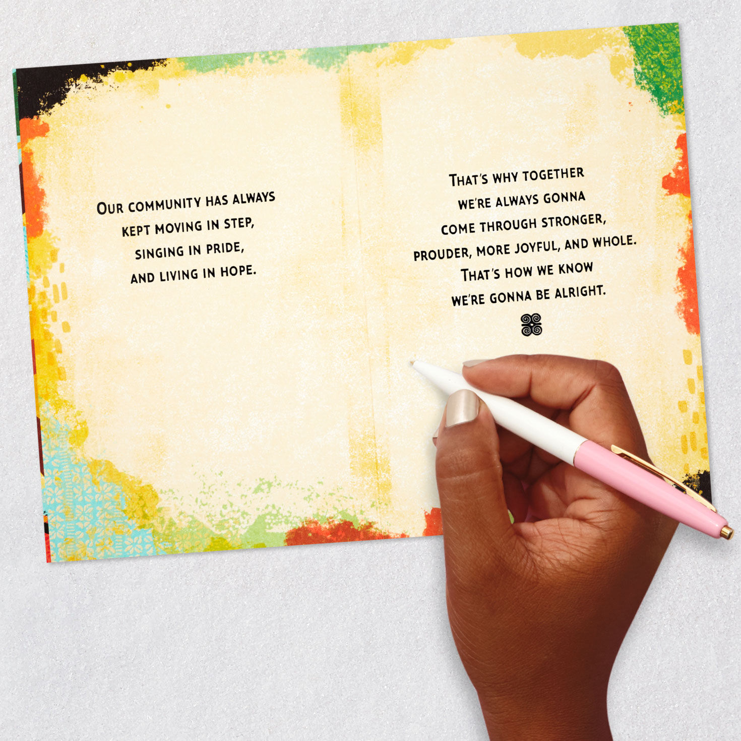 Our Black Rhythms Inspirational Card for only USD 3.99 | Hallmark