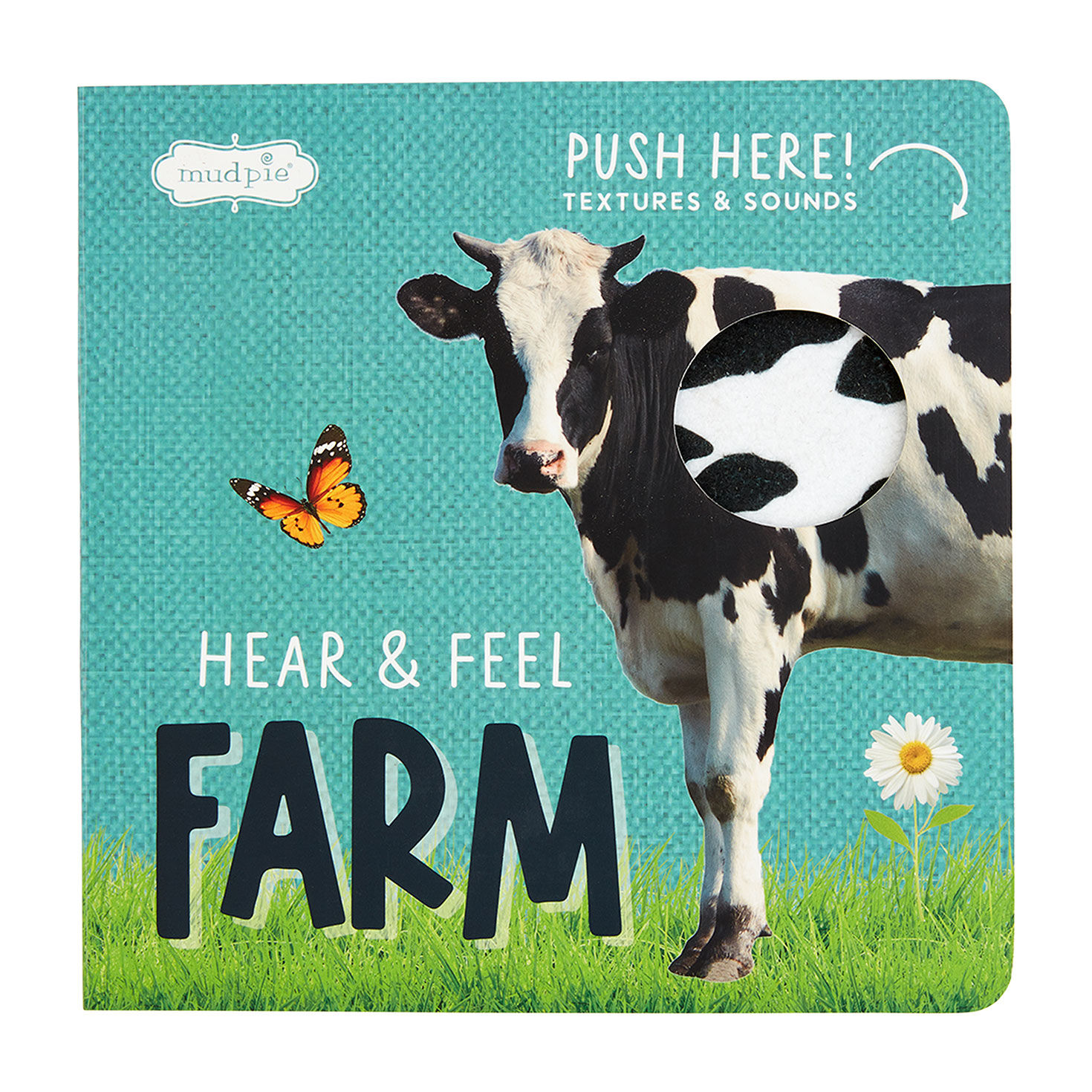 Mud Pie Hear and Feel Farm Board Book With Sound for only USD 23.00 | Hallmark