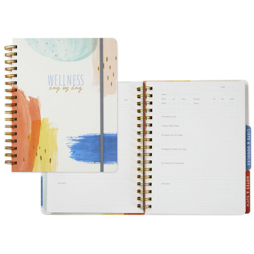 Wellness Journal Spiral Notebook, 