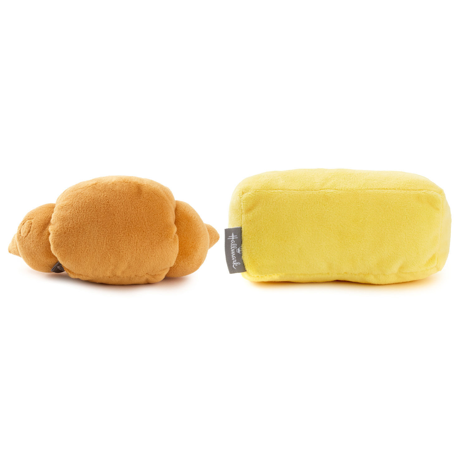Better Together Croissant and Butter Magnetic Plush Pair, 2.5", , large image number 4