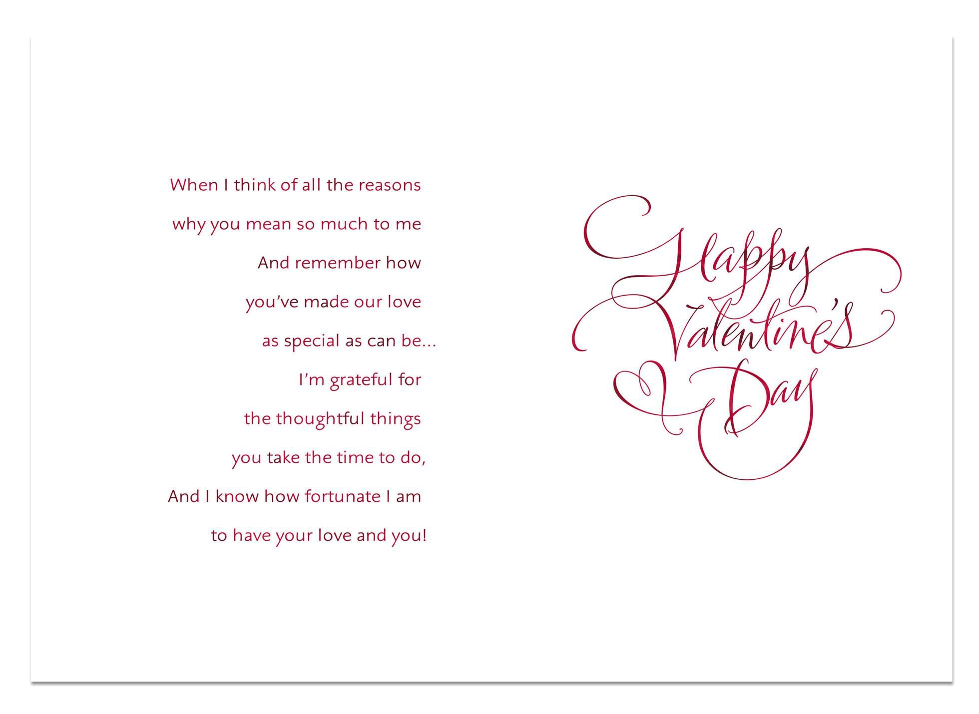 So Many Reasons Valentine's Day Card for Husband