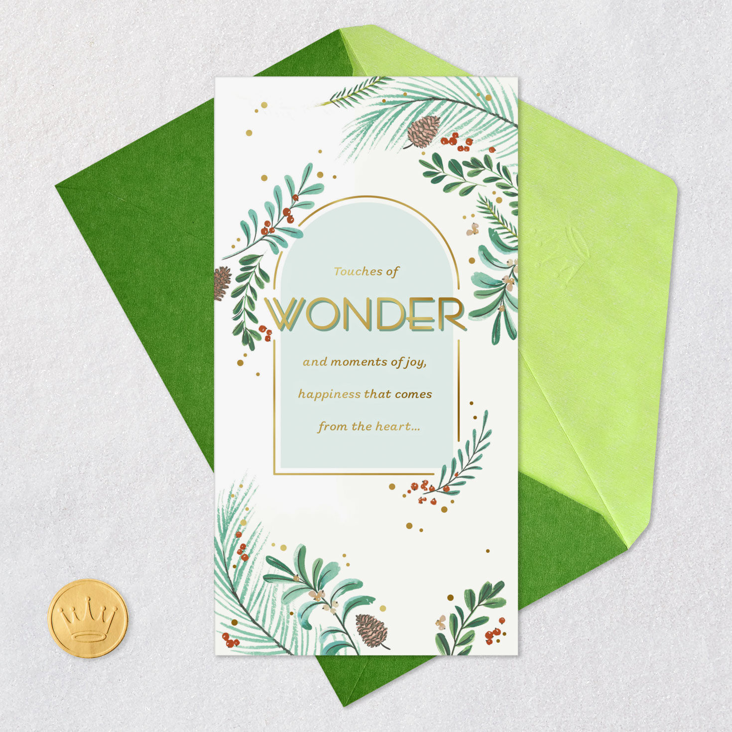 Wonder and Joy Money Holder Holiday Card, , large image number 6